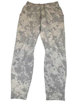 lululemon athletica City Sweat Jogger Men's XS Gray Camo Stretch French Terry